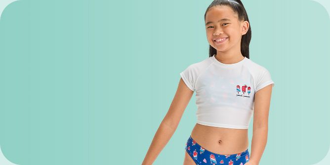 July 4th Kids Swimsuits Target