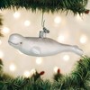 Old World Christmas Glass Blown Christmas Ornament, Beluga Whale - 4 of 4