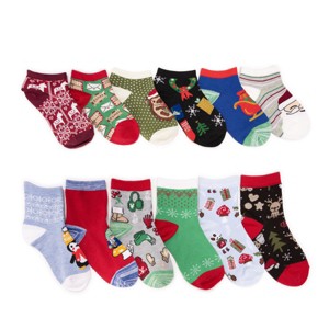 MUK LUKS Kids 12 Days of Christmas Socks - 1 of 2