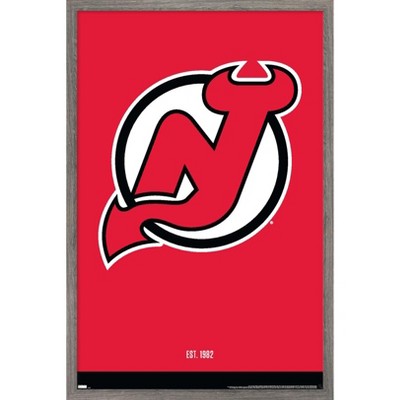 Trends International Nhl New Jersey Devils - Champions 23 Framed Wall  Poster Prints Barnwood Framed Version 14.725 X 22.375 : Target