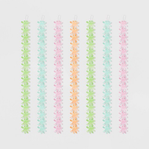 Bright Rainbow Party Streamers 7ct Bright Colored Streamers 