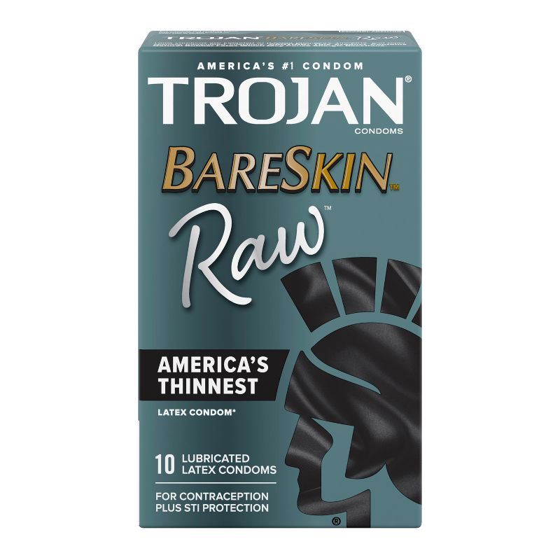 Trojan Bareskin Raw Condoms - 10ct, 1 of 8