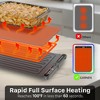 Garnen Warming Mat for Food with 9 Temp Level, Electric Food Warming Mat, 23"x15" Silicone Food Warmer, 8 Timer Settings, Portable Roll-Up Heating Mat - 3 of 4
