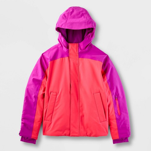 Kids Solid Anorak Jacket All In Motion Pink Xl Target