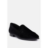 Luxe-Lap Velvet Handcrafted Loafers - 2 of 4