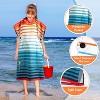 SUN CUBE Lightweight Kids Towel Changing Swim Robe Surf Beach Towel, Quick Dry Microfiber Hooded for Boys Girls 3-12 Years - 2 of 4