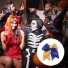 Unique Bargains Women's Halloween Sequin Bow Hair Elastics 1 Pc - 3 of 4