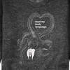 Men's - Disney Villains - Read My Body Language Ursula Graphic Fleece Sweatshirt - 2 of 4