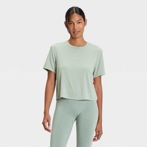 Women's Crewneck Short Sleeve T-Shirt - All In Motion™ - 1 of 4