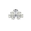 Elegant Lighting Lyra 14 inch Flush Mount in Chrome - 3 of 4