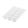 Silikomart "Oblio 30" Silicone Baking & Freezing Mold, 1.0 oz., 15 Cavities - 2 of 3