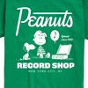 Boys' - Peanuts - Record Shop Short Sleeve Graphic T-Shirt - 2 of 4