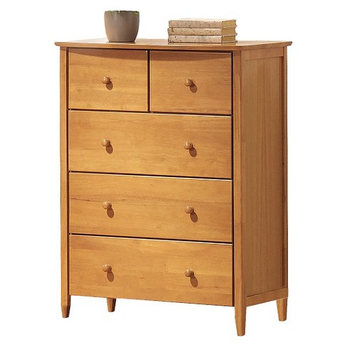 San Marino Kids 5 Drawer Dresser Maple Acme Target