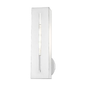 Livex Lighting Soma 1 - Light Wall Light in  Polished Chrome - 1 of 2