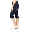 Angels Forever Young Women's 360 Sculpt 17" Mid-Rise Capri Jeans - 3 of 3