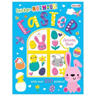 Sticker-Normous! Window Stickies Easter Activity Book - by Patrick Bishop (Paperback)