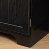 72.4" Tall Storage Cabinet Tall Storage Cabinet with 8 Doors and 4 Shelves, Bookshelf Living Room, Kitchen, Dining Room, Office Freestanding,Black - 4 of 4
