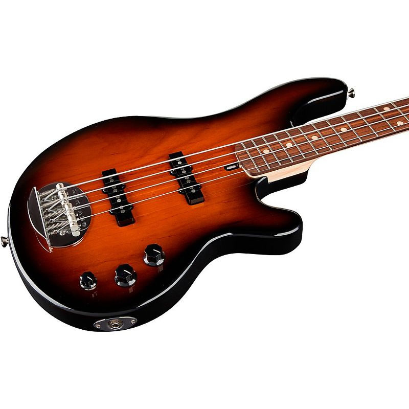 Lakland Classic 44 Dual-J Rosewood Fretboard Electric Bass Guitar Tobacco Sunburst, 5 of 7
