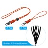 Unique Bargains Key Whistle Badge Holder Wrist Lanyard with Sling Clip 2 Pcs - 3 of 4