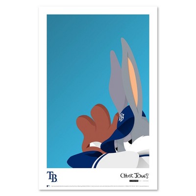 MLB Tampa Bay Rays Unframed Wall Poster Print