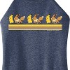 Women's - Pokémon - Pikachu and Eevee Graphic High Neck Tank - 2 of 3