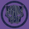 Women's Black Panther: Wakanda Forever Panther Logo Racerback Tank Top - 2 of 3