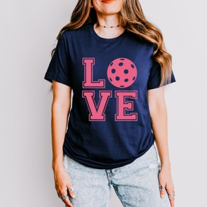 Simply Sage Market Pickleball Love Short Sleeve Tee - 1 of 4