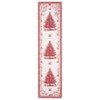 Christmas Area Rugs, Washable Non-Slip Christmas Tree Holly Sketch Carpet, Soft Low Pile Foldable Stain Resistant for Bedroom, Home - 3 of 4