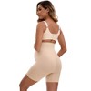 INSPIRE CHIC Women's Maternity High Waist Thigh Slimmers for Under Dresses Comfort Soft Pregnancy Shapewear - 2 of 4