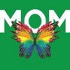 Men's Design By Humans Mother's Day Rainbow Butterfly Mom By MeowShop T-Shirt - 2 of 2