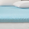Gracie Mills Melody All Season 3 Inch Reversible Cooling Gel Memory Foam Mattress Topper - 2 of 4
