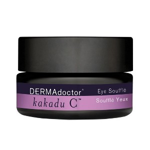 DERMAdoctor Kakadu C Eye Souffle, vitamin C and caffeine eye cream for dark circles and brightening, dermatologist-formulated, 0.5 fl oz. - 1 of 4