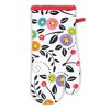Mary Engelbreit Modern Cherry Toss Oven Mitt & Pot Holder Set - 2 of 3