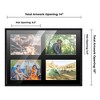 PosterPalooza | Black Finish Collage Frame - Black Mat, 20 Frame Sizes to Choose From, UV Acrylic - 2 of 4