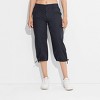 Women's Utility Cargo Capri Pants - Wild Fable™ - 2 of 3
