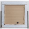 Passion Furniture Lorana 38 in. x 38 in. Modern Square Framed Purple Dresser Mirror - 4 of 4