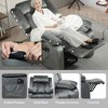 Resenkos Power Lift Recliner Chair for Elderly with Massage & Heat, Remote Control, Footrest, Side Pockets, Electric Lift Chair, Gray - 2 of 4