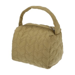 Unique Bargains Women's Durable Heart Makeup Bag 1 Pc - 1 of 3