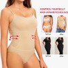 Nebility™ Square Neck Seamless Shapewear Bodysuit - Tummy Control Waist Trainer Body Shaper - 2 of 4