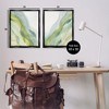 Stupell Industries Abstract Green Waves 2pc Floating Frame Art Set - 3 of 4