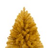 Home Imports Emporium Maria Gold Christmas Tree Prelit, Realistic Artificial Christmas Tree with Lights, Gold - 4 of 4