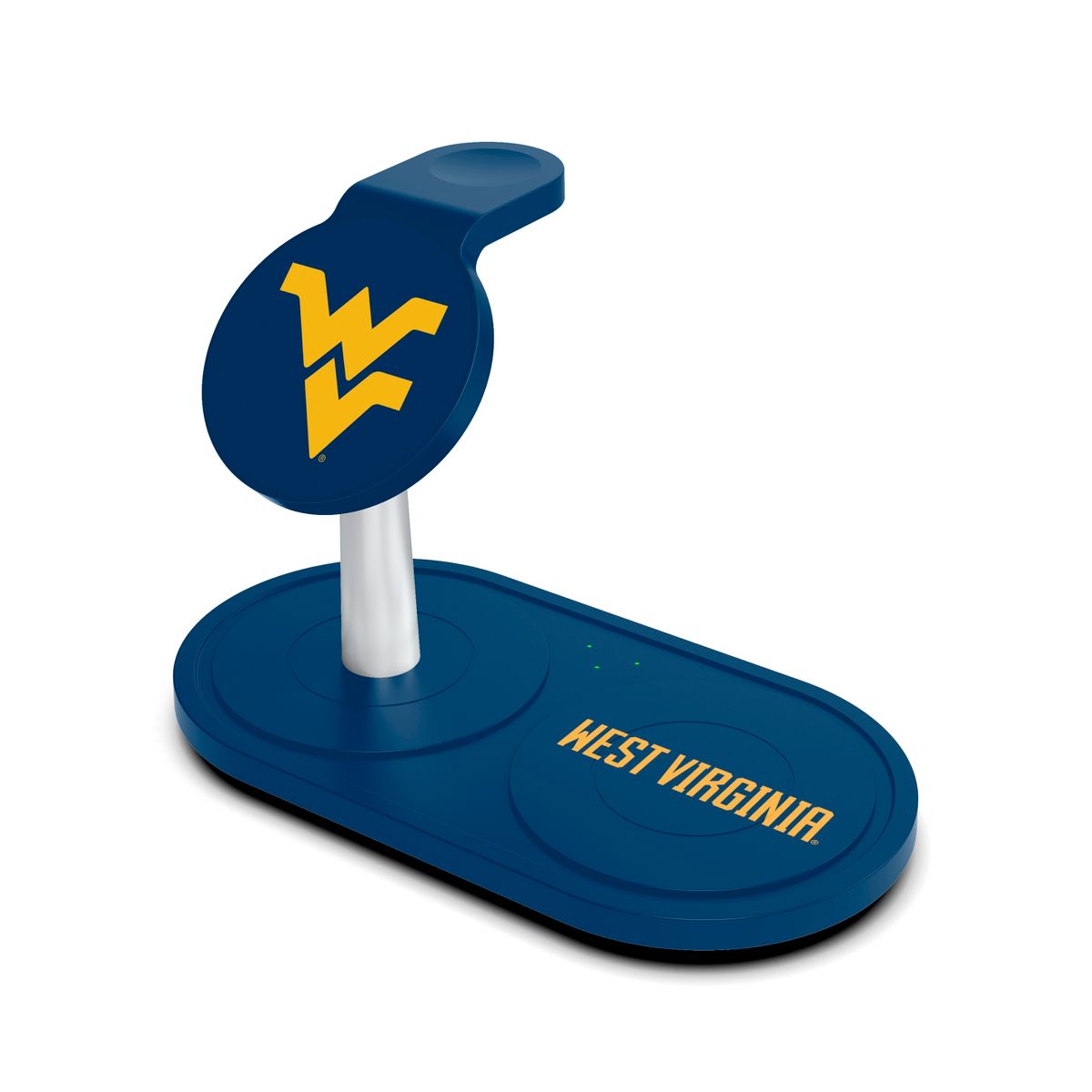 SOAR NCAA 3-in-1 Wireless Charging Station- West Virginia Mountaineers