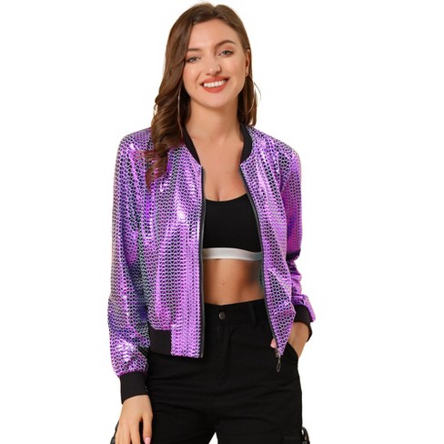 Purple hot sale lightweight jacket