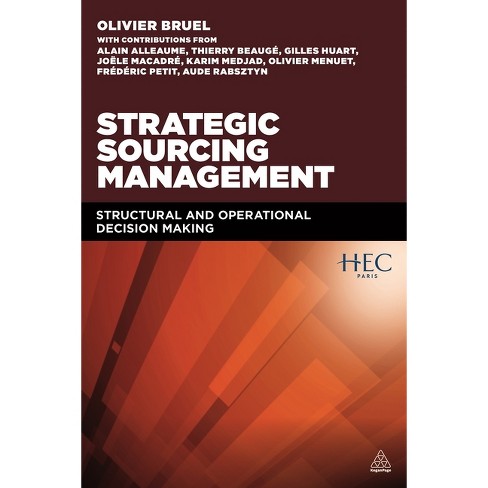 Strategic Sourcing Management - By Olivier Bruel (paperback) : Target