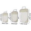 Unique Bargains Luggage Organizer Travel Bags for Travel Beige 1 Set - 3 of 4