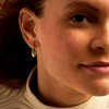 Pure Collection by Ross-Simons 14kt Yellow Gold Flat Hoop Earrings - 3 of 4
