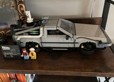 Lego Icons Back To The Future Time Machine Car Set 10300 Target