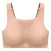 Glamorise Womens No-Bounce Camisole Sports Wirefree Bra 1066 Café - 4 of 4