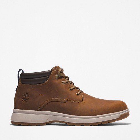 Timberland Men's Atwells Waterproof Chukka Boots, Rust 9 :