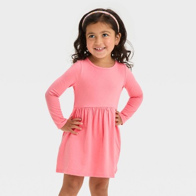 Toddler Girls' Long Sleeve Dress - Cat & Jack™